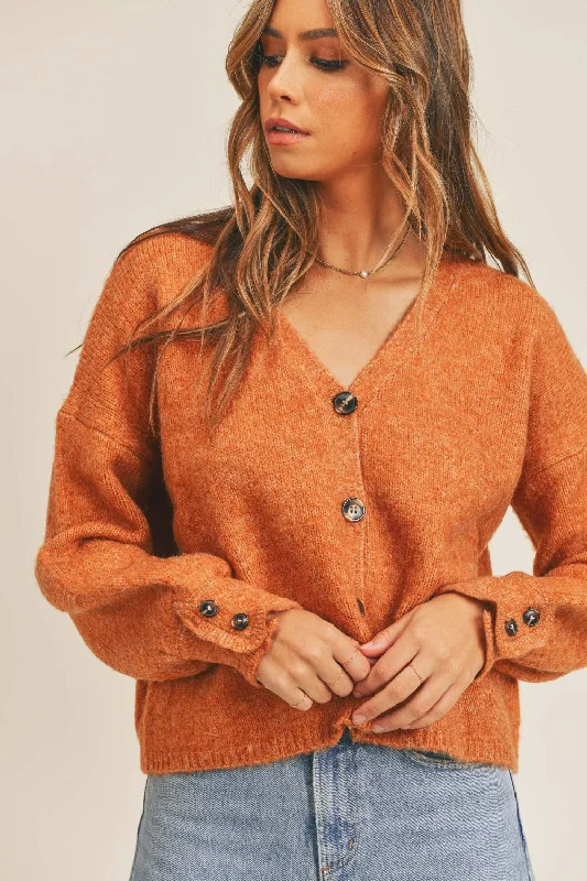 Women's Night-Out Clothes Redefining Women's Style Long Sleeve Button Down Sweater Cardigan