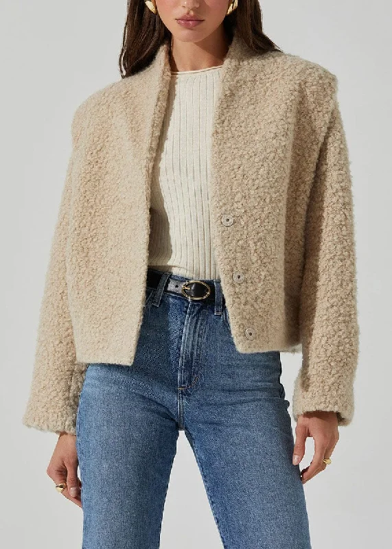 Women's Everyday Clothes Nona Jacket - Oatmeal