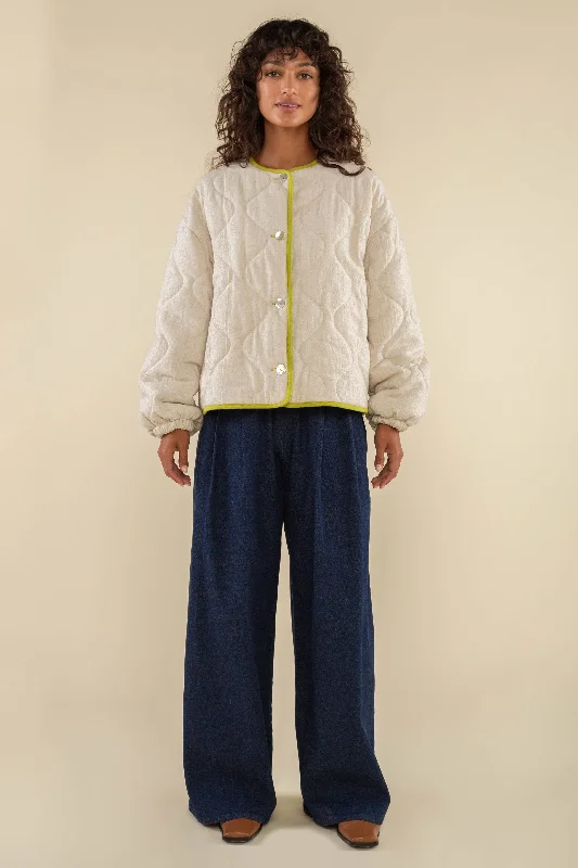 Women's Holiday Apparel Nubi Boxy Quilted Jacket