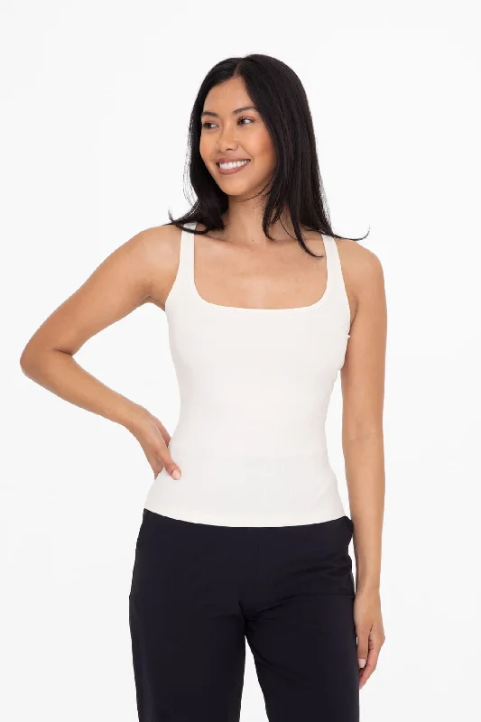 Affordable Luxury Women's Garments Hot Brand Discounts Layer Up Ribbed Tank